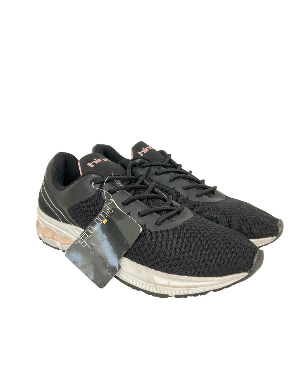 Hind Women’s Low-Cut HW Alert Athletic Sneakers Black/Pink Size 8.5M